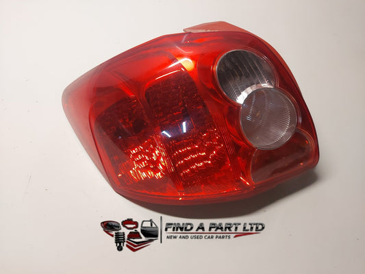 Nov 2009 to Sep 2012 - Toyota Corolla ZRE152R Hatchback - Left Taillight - Lens# 12549