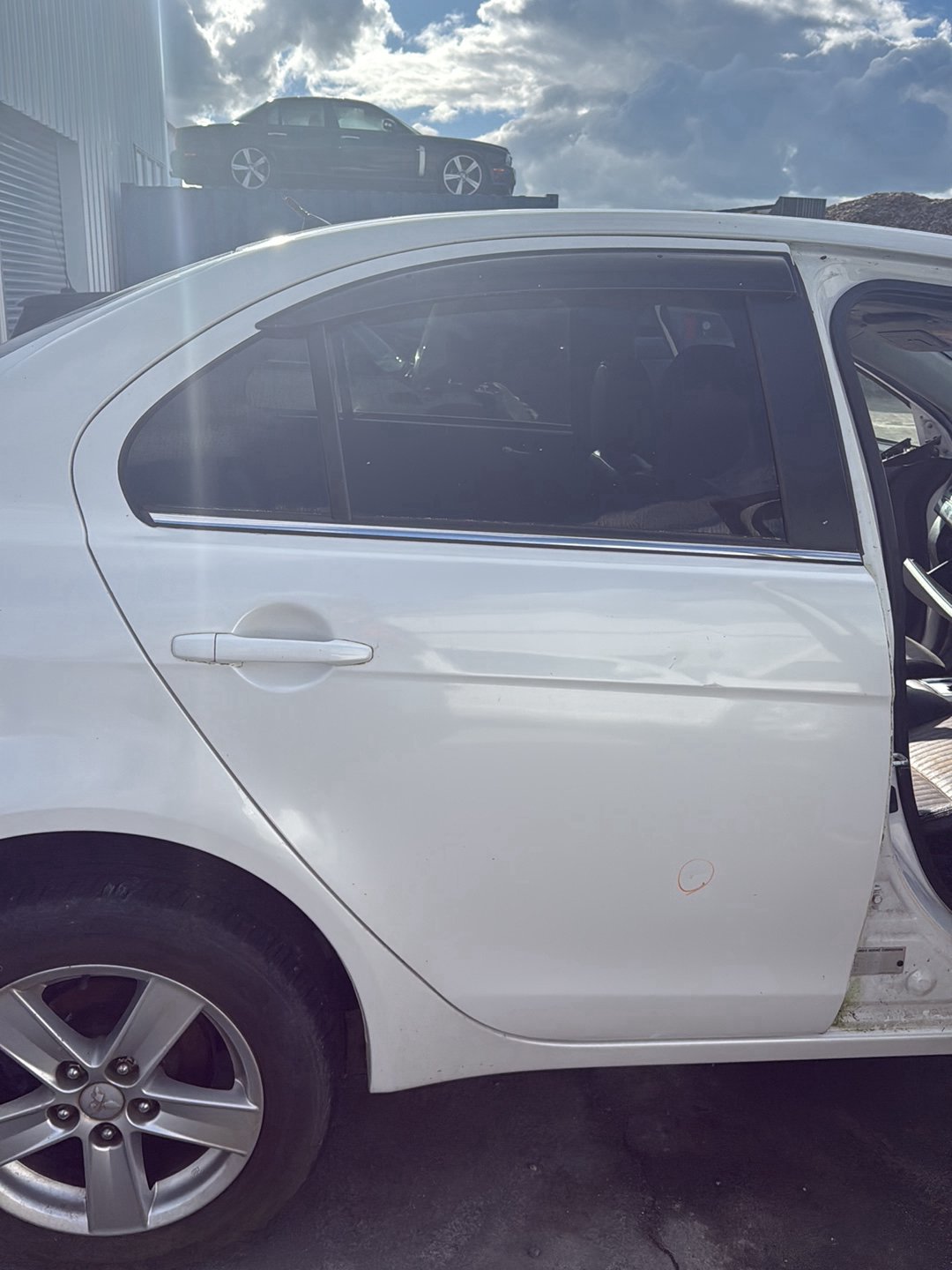2004-2012 Mitsubishi Galant DJ CY4A - Right Rear Door Shell PN: