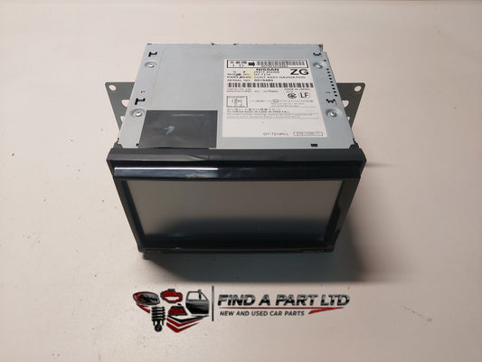 2013 Nissan Leaf - Stereo Head Unit PN: 25915 4ND0B, QY-7214