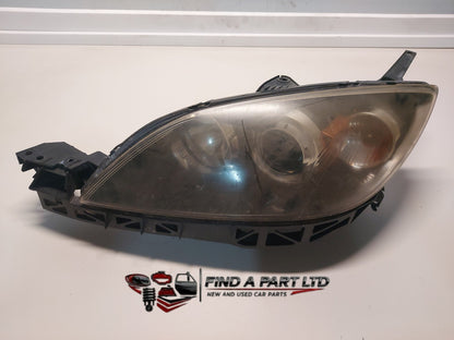 2007 Mazda Axela BK - Left Headlight PN: P2951