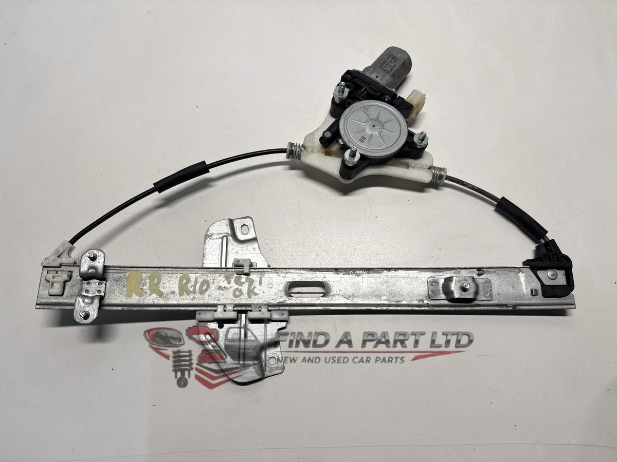 2014 Kia Rio JB - Right Rear Window Regulator/Motor PN: 83460-1EW000