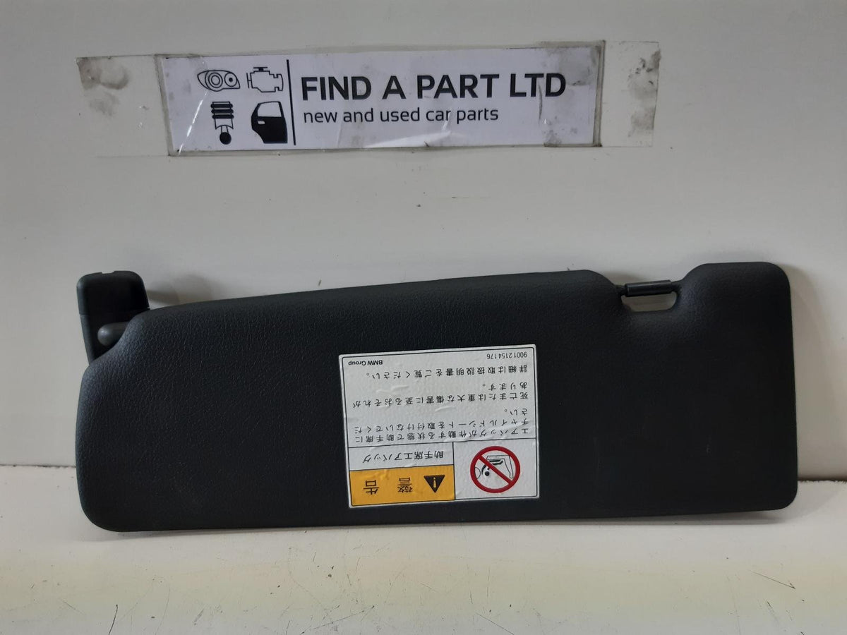 2013 BMW 1 SERIES - Sun Visor - F20, HATCH, RH SIDE, 06/11-04/19