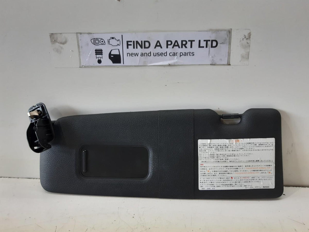 2013 BMW 1 SERIES - Sun Visor - F20, HATCH, LH SIDE, 06/11-04/19