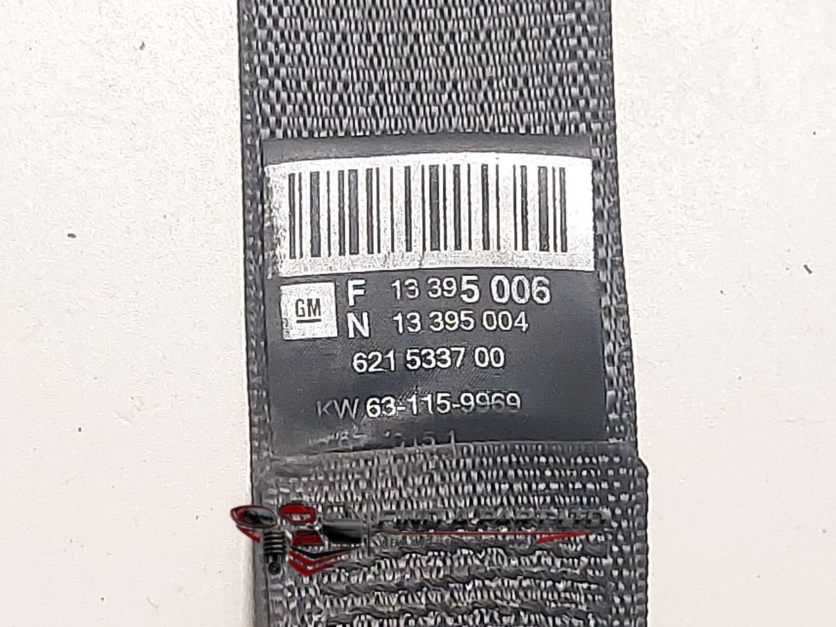 2015 Holden Cruze JH - Left Rear Seat Belt PN: 621 5337 00