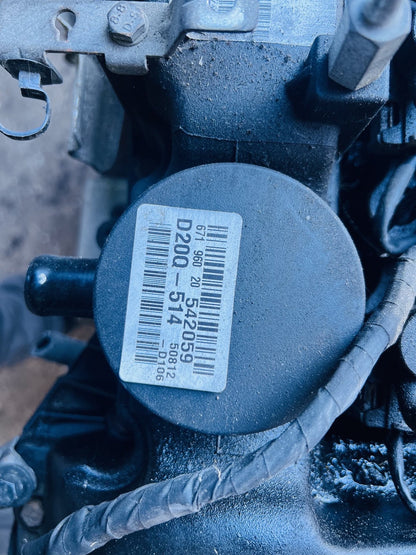 2012-2018 SsangYong Actyon- Engine PN: