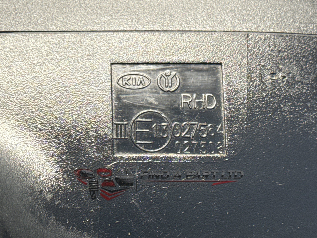 2014 Kia Rio JB - Right Door Mirror PN: E13 027564