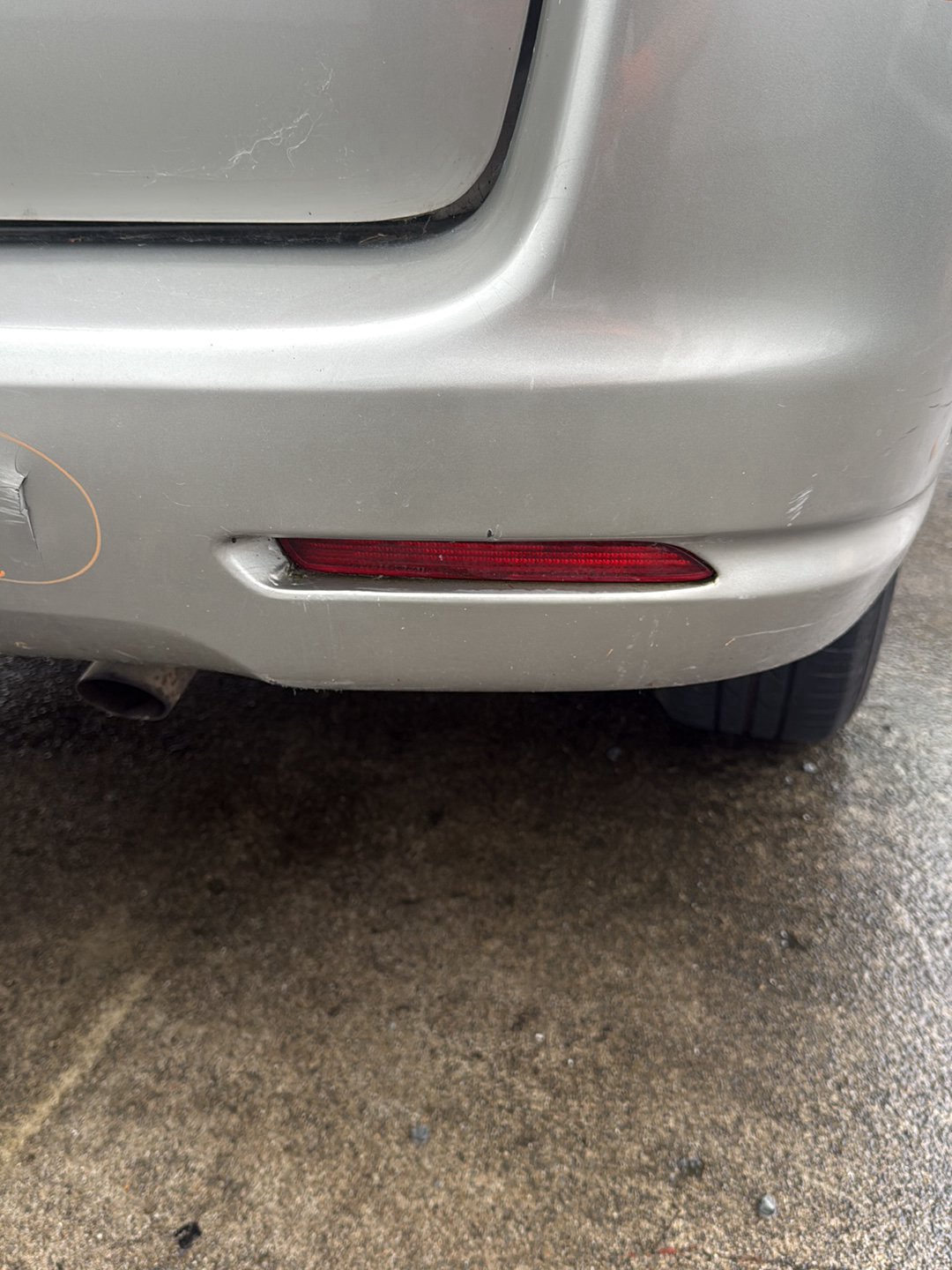 2003-2011 Toyota Raum Z20 NCZ20 - Right Rear Bumper Reflector PN: