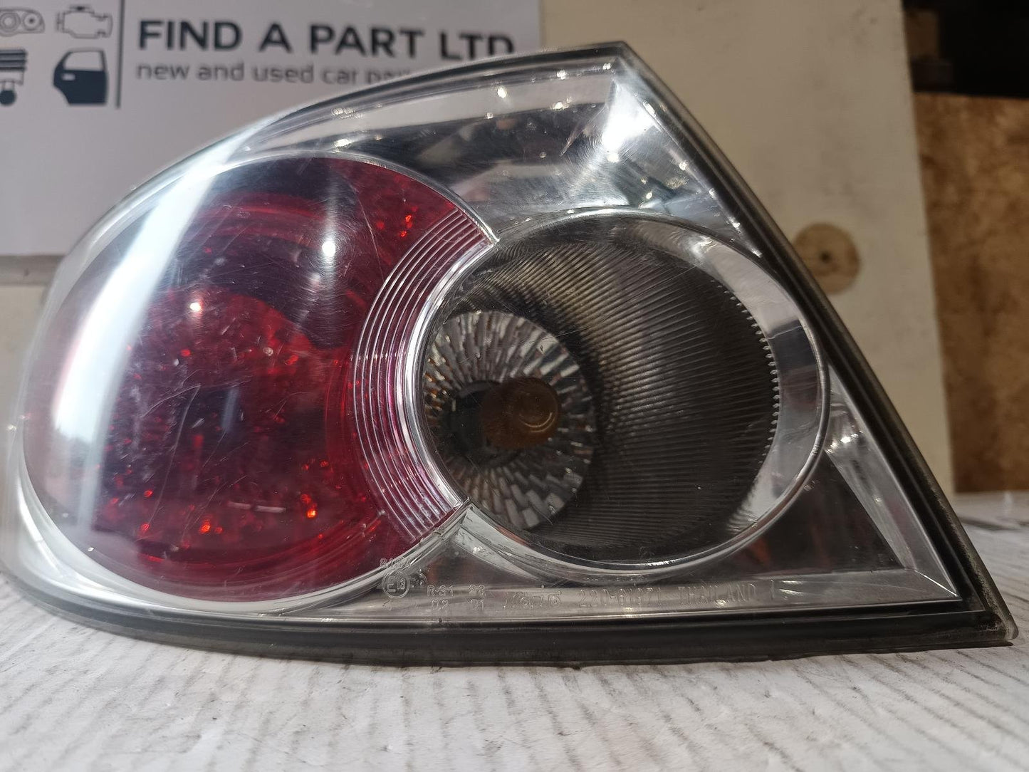 - Left Taillight PN: