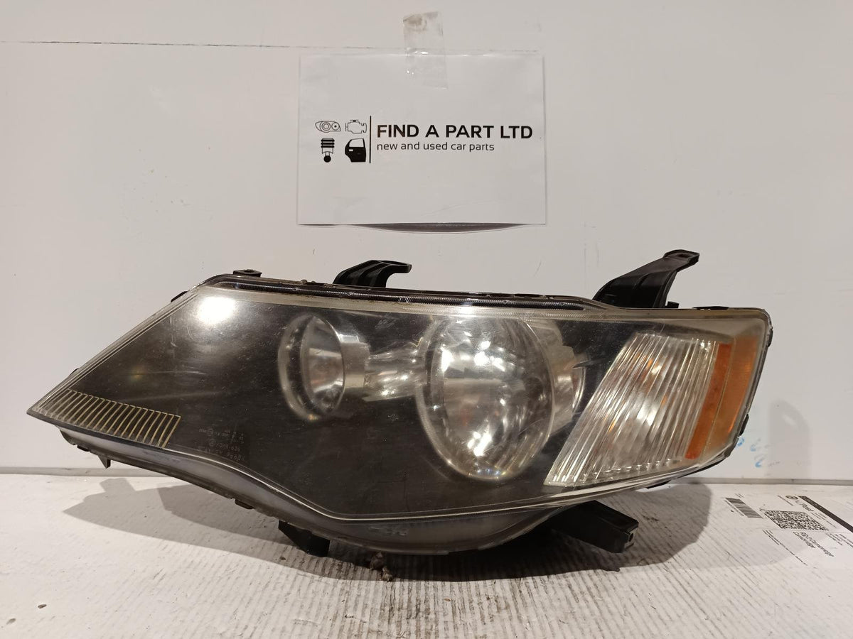 Aug 2007 to Sep 2009 - Mitsubishi Outlander ZG - Left Headlight - Standard Type