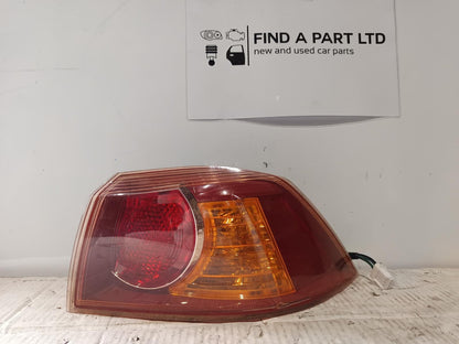 Jul 2007 to Jul 2009 - Mitsubishi Lancer CJ Sedan - Right Taillight - Red Insert Type