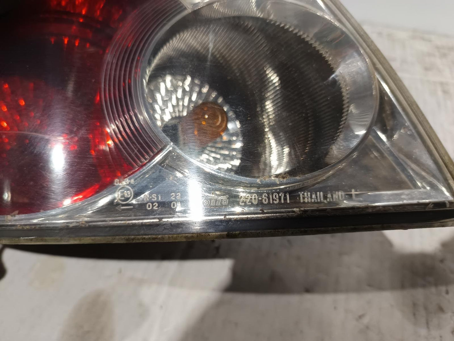 Aug 2005 to Jan 2008- Mazda Mazda6 GG GY Station Wagon- Left Taillight- Lens# 220-61981
