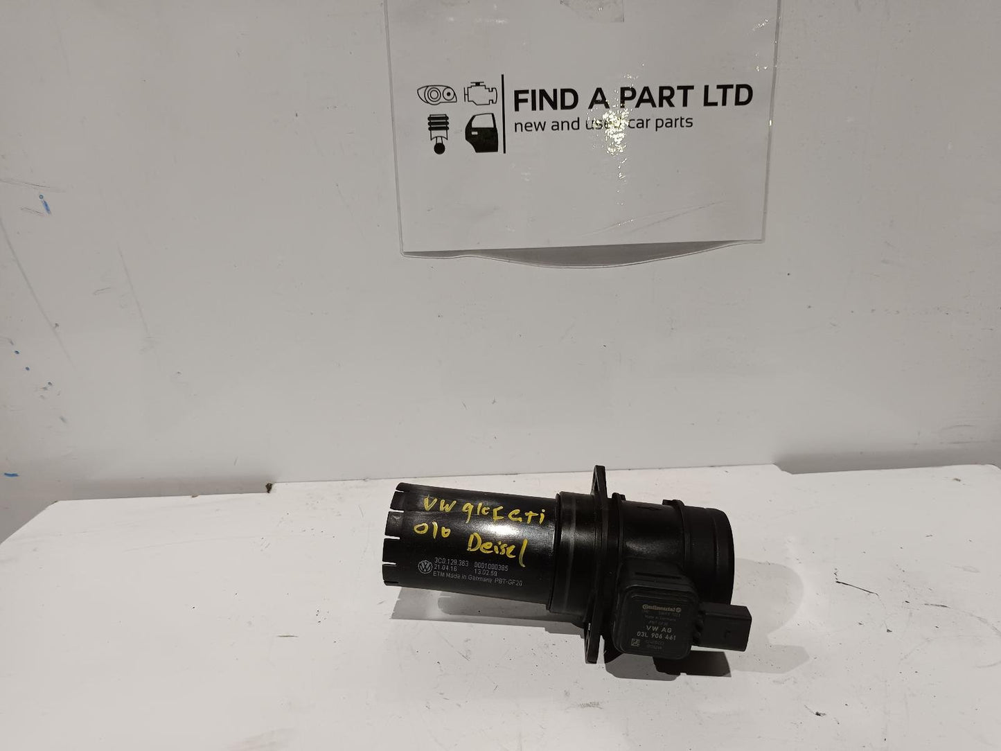 Oct 2008 to Mar 2013- VW Golf Gen 6 Diesel 2.0L- Air Flow Meter