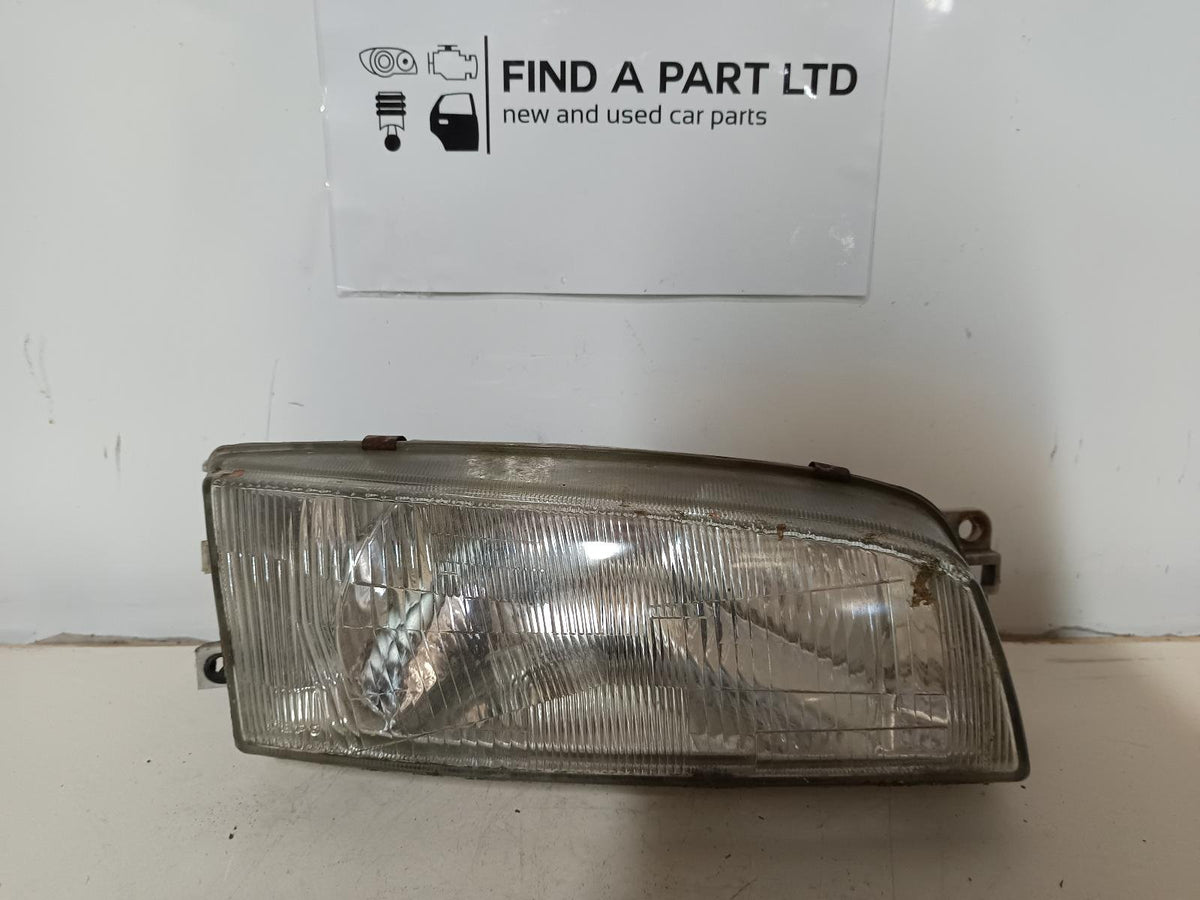 Jul 1996 to Aug 1998- Mitsubishi Lancer/Mirage CE CJ Hatchback Coupe- Right Headlight- (Aust), Glass Type