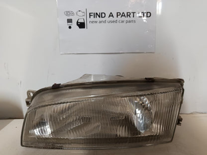 Jul 1996 to Aug 1998- Mitsubishi Lancer/Mirage CE CJ Hatchback Coupe- Left Headlight- (Aust), Glass Type