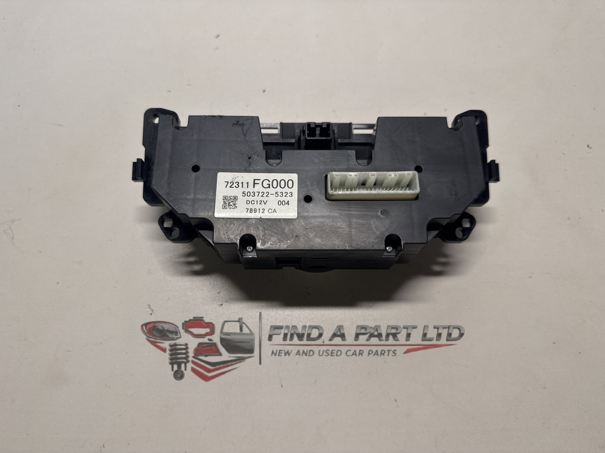 2008 Subaru Impreza GH - Heater/AC Controls PN: 503722-5323