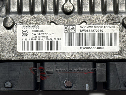 2008 Citroen C4 LC - ECU PN: 5WS40277J- T