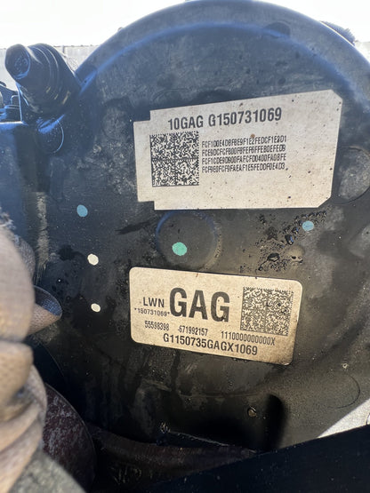 2012-2019 Holden Colorado- Engine PN: GAG G150731069