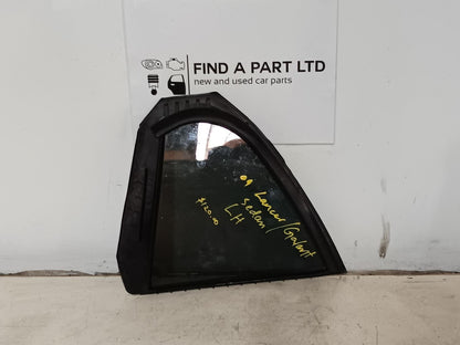 Sep 2007 to Oct 2015- Mitsubishi Lancer CJ- Left Rear Quarter Door Glass