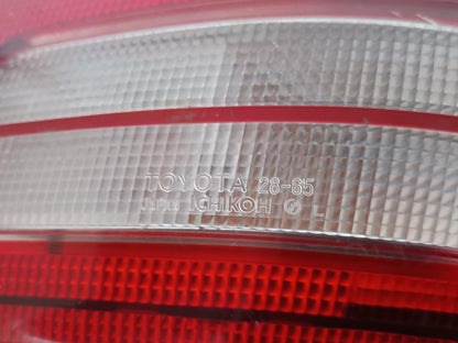 1991 to 1995 - Toyota Estima Imported - Left Taillight - Clear Lens W/ Red Stripe, Lens# 28-65