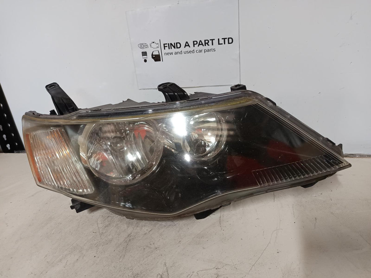 Aug 2007 to Sep 2009 - Mitsubishi Outlander ZG - Right Headlight - Standard Type