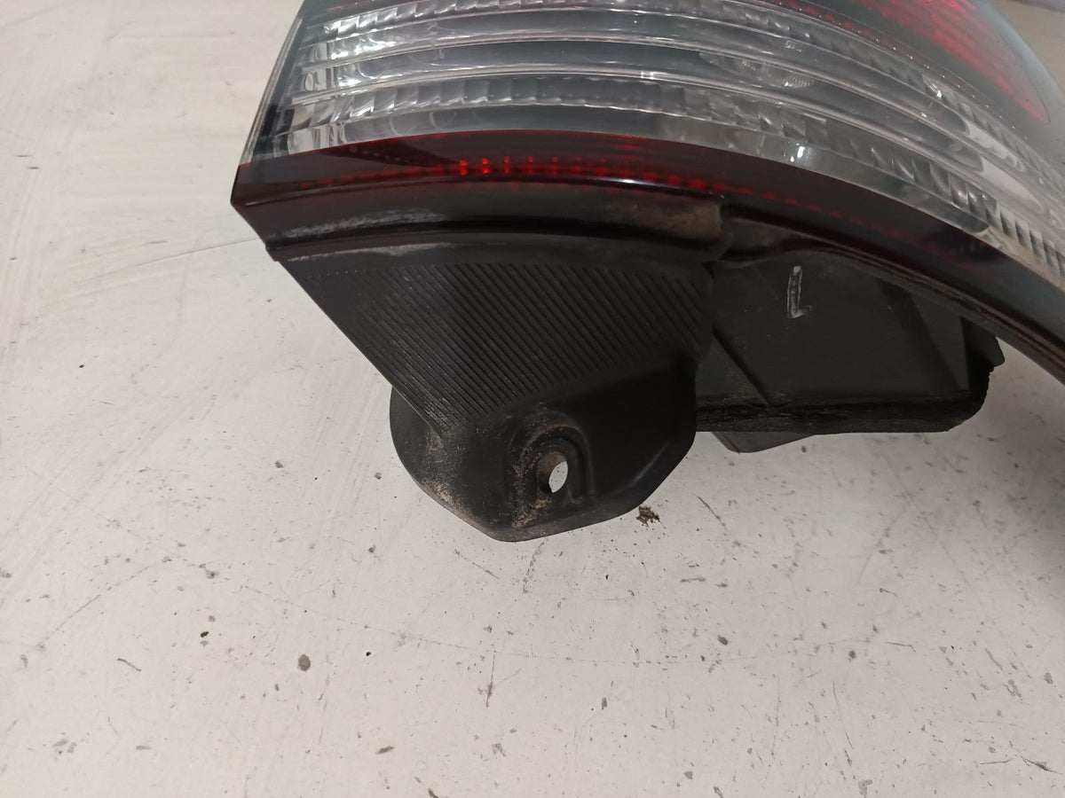 2000 to 2003 - Toyota Estima XR30 XR40 Imported - Left Taillight - Dark Red/Clear, Lens# 28-139