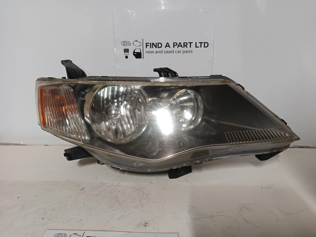 Nov 2006 to Oct 2007 - Mitsubishi Outlander ZG - Right Headlight - Xenon Type