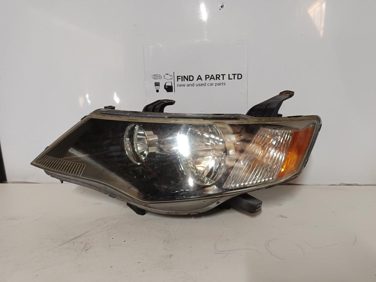 Aug 2007 to Sep 2009 - Mitsubishi Outlander ZG - Left Headlight - Standard Type