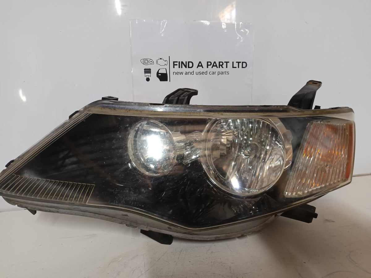 Aug 2007 to Sep 2009 - Mitsubishi Outlander ZG - Left Headlight - Standard Type