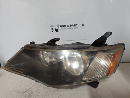 Nov 2006 to Aug 2007 - Mitsubishi Outlander ZG - Left Headlight - Standard Type