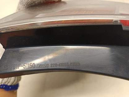 Feb 2008 to Feb 2010- Mazda Mazda6 GH Sedan Hatchback- Left Taillight- Red Insert Type
