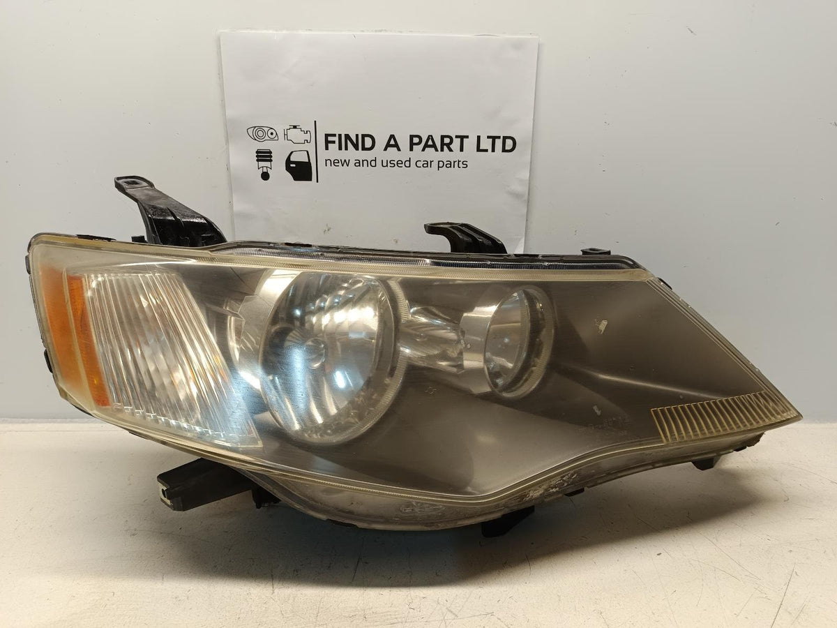 Nov 2006 to Oct 2007 - Mitsubishi Outlander ZG - Right Headlight - Xenon Type