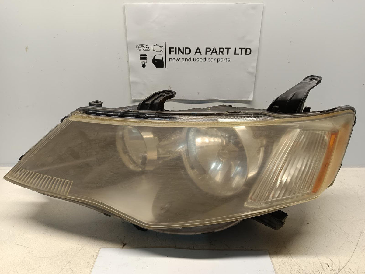 Nov 2006 to Oct 2007 - Mitsubishi Outlander ZG - Left Headlight - Xenon Type