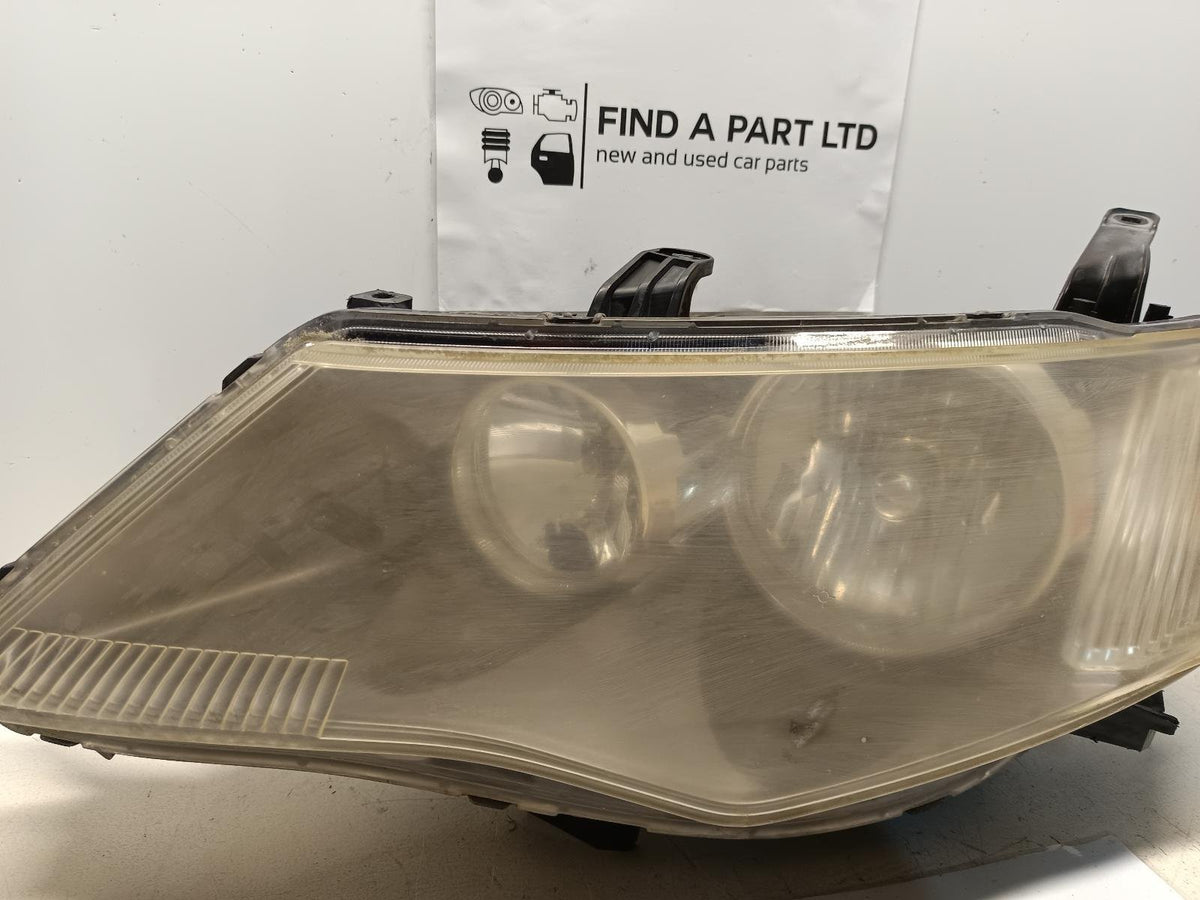 Nov 2006 to Oct 2007 - Mitsubishi Outlander ZG - Left Headlight - Xenon Type