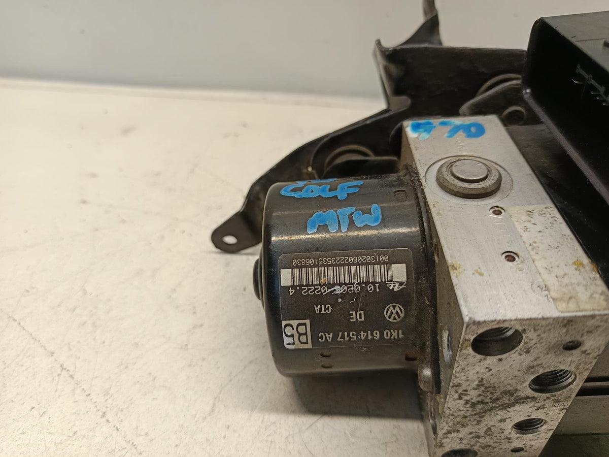 Jun 2004 to Feb 2009- Volkswagen Golf GEN 5- ABS Pump/Modulator- PN: 1K0614517AC