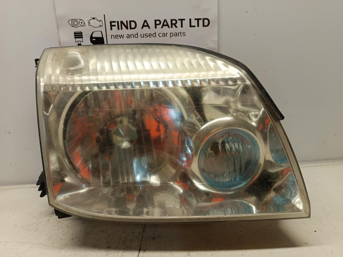 Oct 2001 to Sep 2007 - Nissan X-Trail T30 - Right Headlight - Blue Lens Type