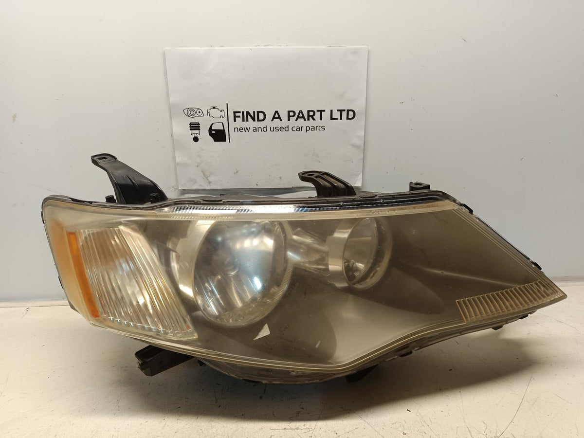 Nov 2006 to Oct 2007 - Mitsubishi Outlander ZG - Right Headlight - Xenon Type
