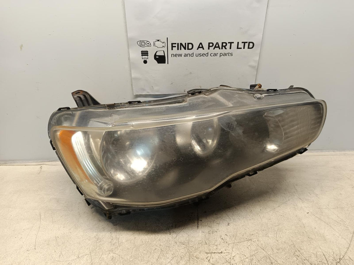 Jul 2007 to Oct 2015- Mitsubishi Lancer CJ Sedan Hatchback- Right Headlight- Halogen Type