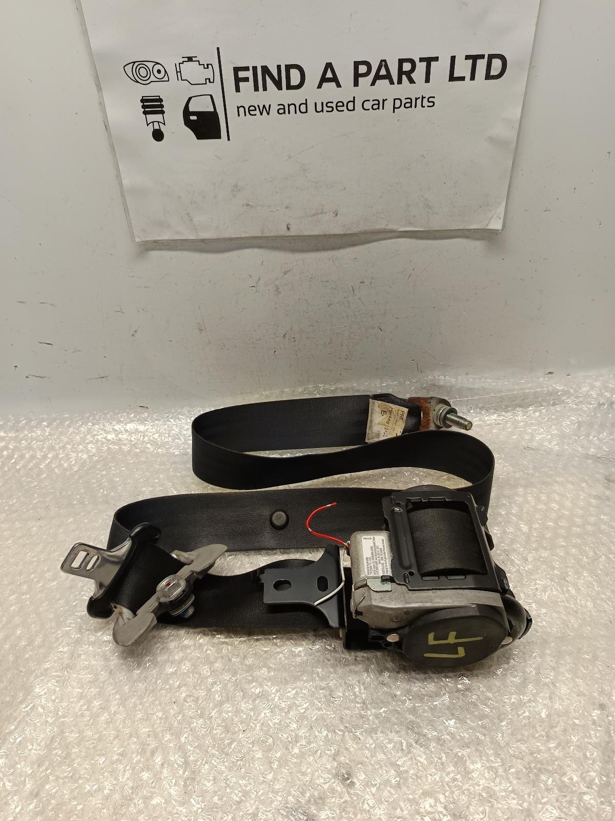 Nov 2006 to Sep 2009 - Mitsubishi Outlander ZG - Left Front Seat Belt