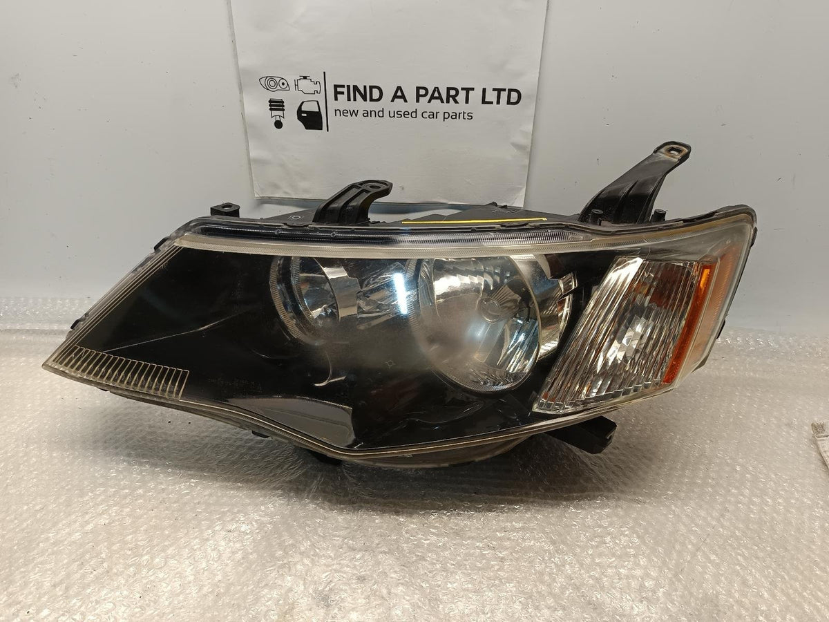 Nov 2006 to Oct 2007 - Mitsubishi Outlander ZG - Left Headlight - Xenon Type