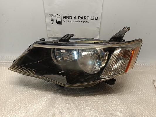 Nov 2006 to Oct 2007 - Mitsubishi Outlander ZG - Left Headlight - Xenon Type