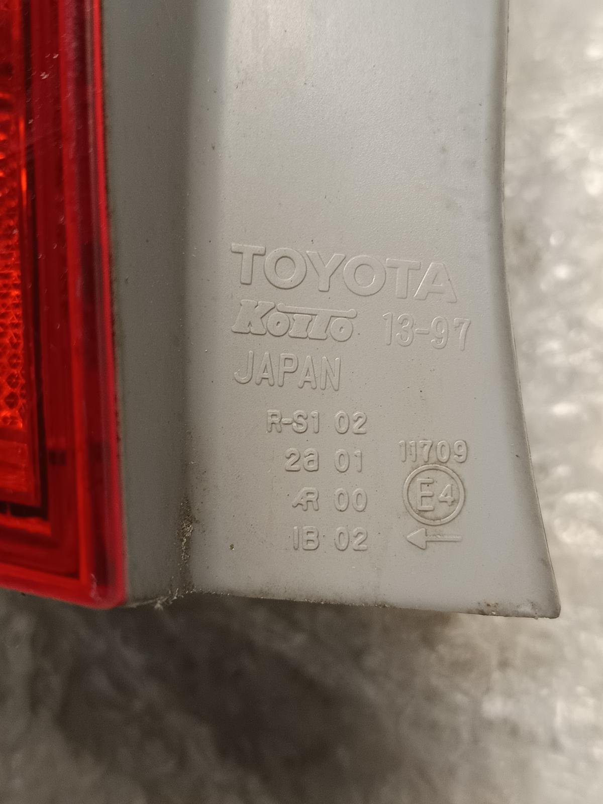 - Left Taillight PN: