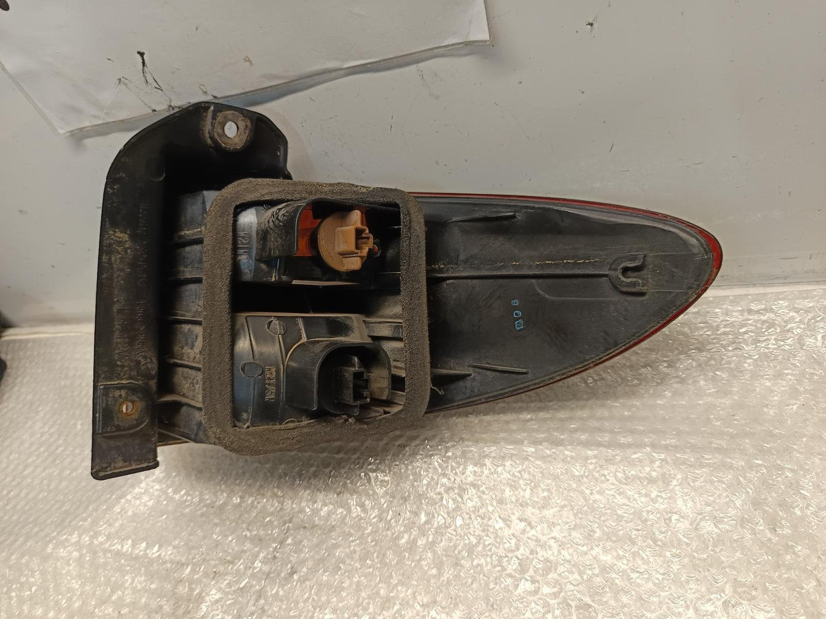 2000 to 2003 - Toyota Estima XR30 XR40 Imported - Left Taillight - Amber/Dark Red, Lens# 28-141