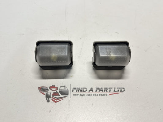 2013-2016 Mazda CX-5 KE - Number Plate Lamp Set PN: 130-61971