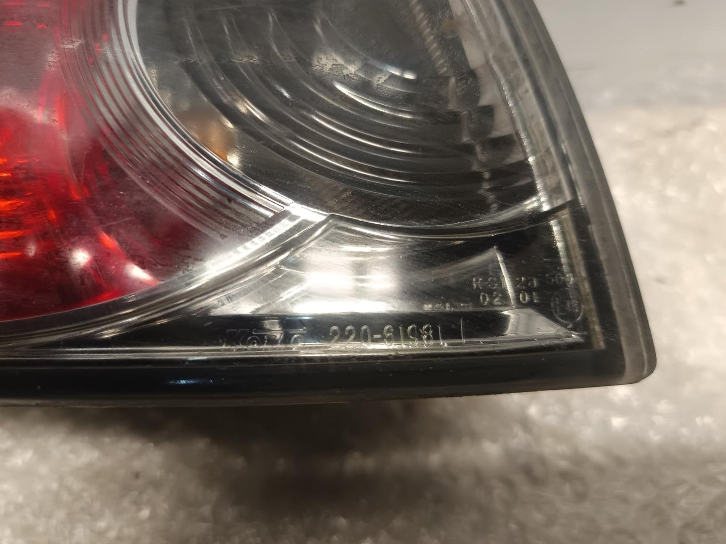 - Left Taillight PN: