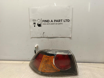 Jul 2007 to Dec 2017 - Mitsubishi Lancer CJ CF Sedan - Left Taillight - Black Insert Type