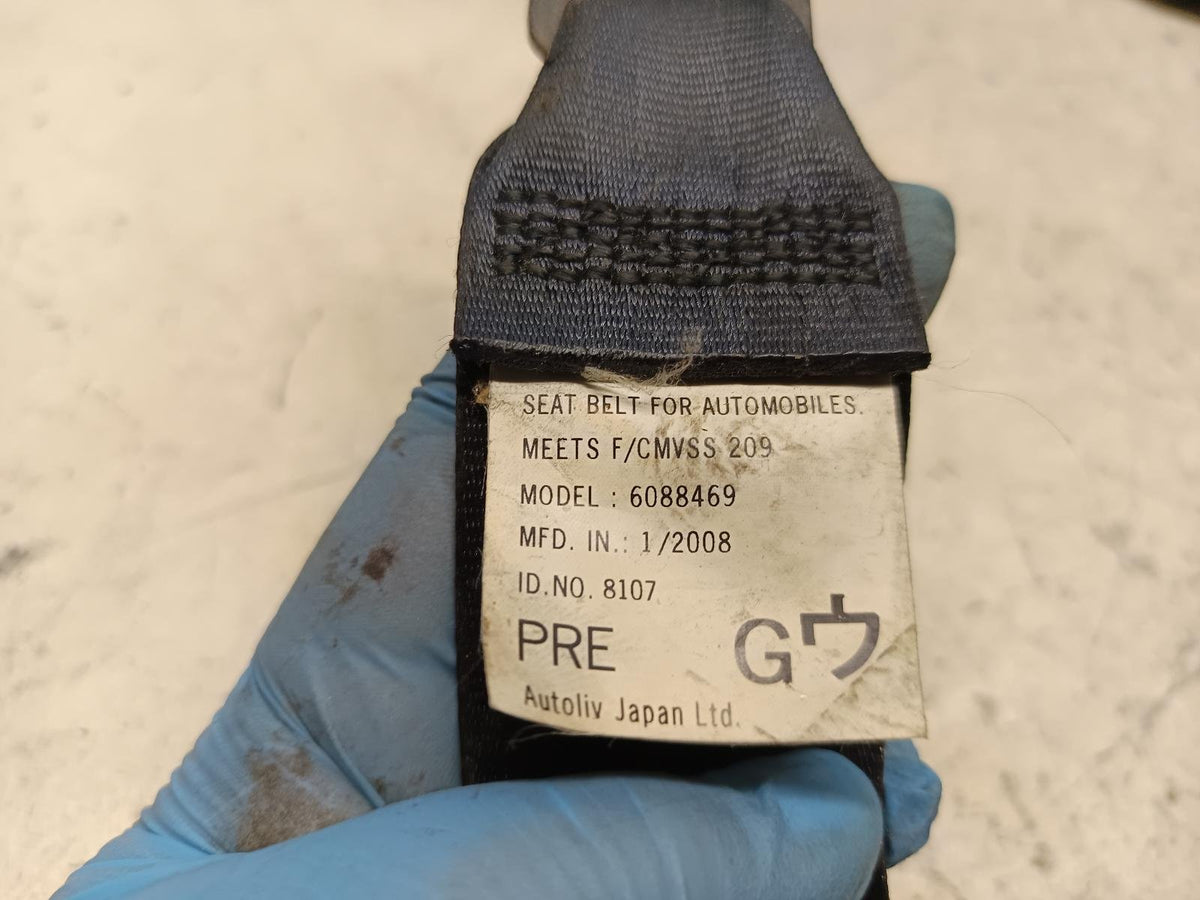Nov 2006 to Sep 2009 - Mitsubishi Outlander ZG - Left Front Seat Belt
