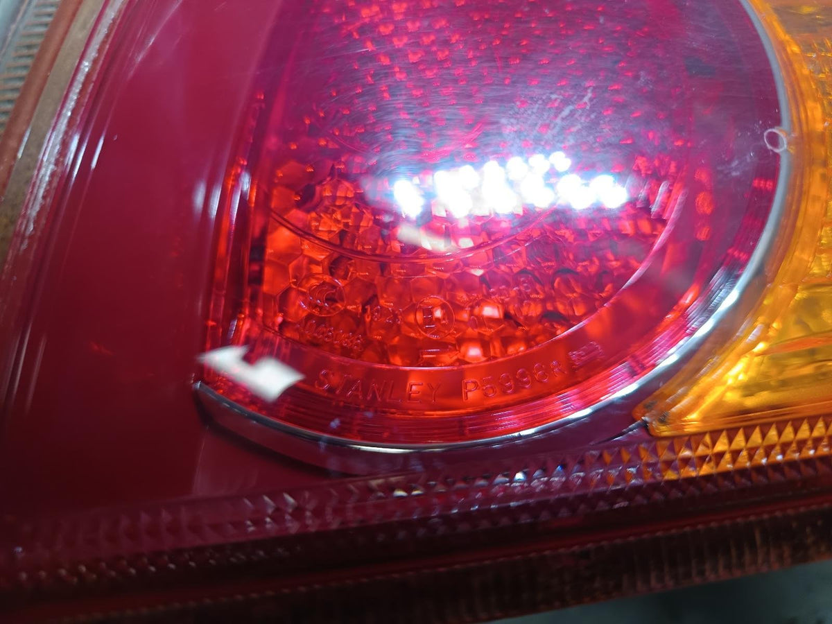 Jul 2007 to Jul 2009 - Mitsubishi Lancer CJ Sedan - Right Taillight - Red Insert Type