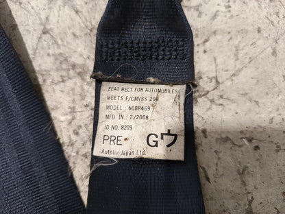 Nov 2006 to Sep 2009 - Mitsubishi Outlander ZG - Left Front Seat Belt