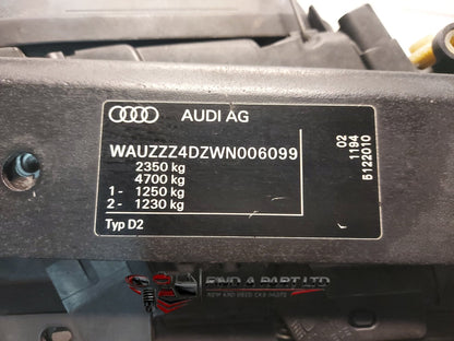 1998 Audi A8 D2 - Right Headlight PN: 0 301 047 612