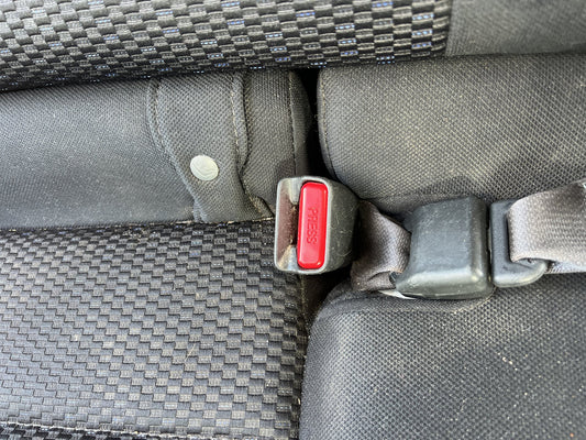 2013 Subaru Forester SJ5 - Left Rear Seat Belt Stalk PN:
